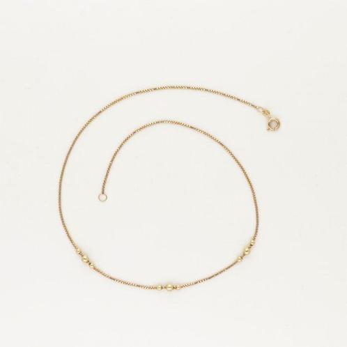 Collier - 14 carats Or jaune, Handtassen en Accessoires, Kettingen