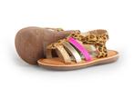 IK-KE Sandalen in maat 22 Beige | 5% extra korting, Kinderen en Baby's, Verzenden, Jongen of Meisje, IK-KE, Schoenen
