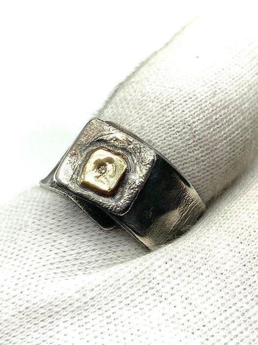 Zonder Minimumprijs - Ale Jewels - Ring - 18 karaat Geel, Handtassen en Accessoires, Ringen