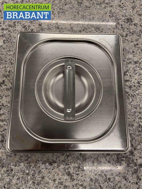 Couvercle Gastronorm en acier inoxydable 1/6 GN Restauration, Zakelijke goederen, Horeca | Keukenapparatuur, Verzenden