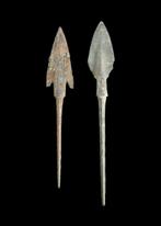 Bronstijd Brons Arrowhead paar (Zonder minimumprijs)