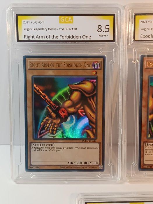 Konami - 5 Card - Yu-Gi-Oh! - Exodia with arms and legs, Verzamelen, Overige Verzamelen