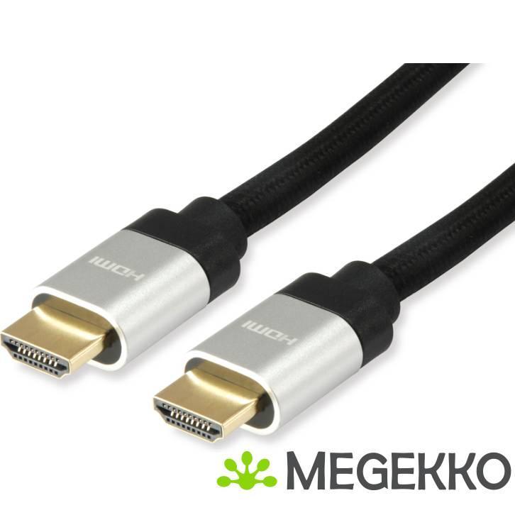 Equip 119383 HDMI kabel 5 m HDMI Type A (Standaard) Zwart,, Computers en Software, Overige Computers en Software, Nieuw, Verzenden