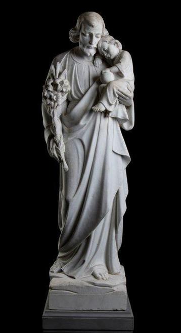 scuola Italiana del XIX sec. - Sculpture, San Giuseppe con