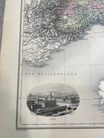 Frankrijk - Parijs; j.migeon - italie septentrionale -, Boeken, Atlassen en Landkaarten, Nieuw