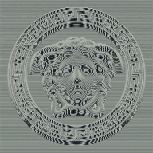 VERSACE Composizione Zilver 3D Medusa 41x41 - Vloertegel en, Doe-het-zelf en Bouw, Tegels, Ophalen of Verzenden