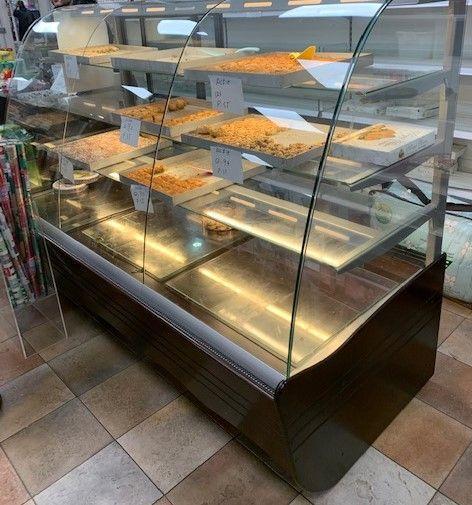 Gebaksvitrine 200cm, neutraal, Zakelijke goederen, Horeca | Overige