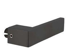 Intersteel Deurkruk Amsterdam RVS/Mat Zwart, Doe-het-zelf en Bouw, Hang- en Sluitwerk, Ophalen of Verzenden