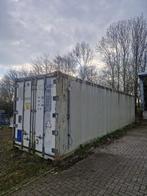 40ft container wit staal zijdeur daikin koelinstallatie, Ophalen of Verzenden