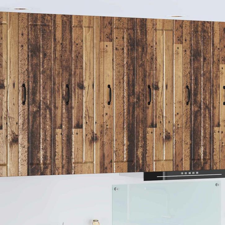 vidaXL Keuken Kast Oudhout 30 x 31 x 100 cm Bewerkt hout, Huis en Inrichting, Kasten | Overige, Nieuw, Verzenden