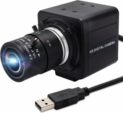1080P Full HD Webcam met 2.8-12 mm Zoom Lens Camera - Bre..., Informatique & Logiciels, Webcams, Envoi