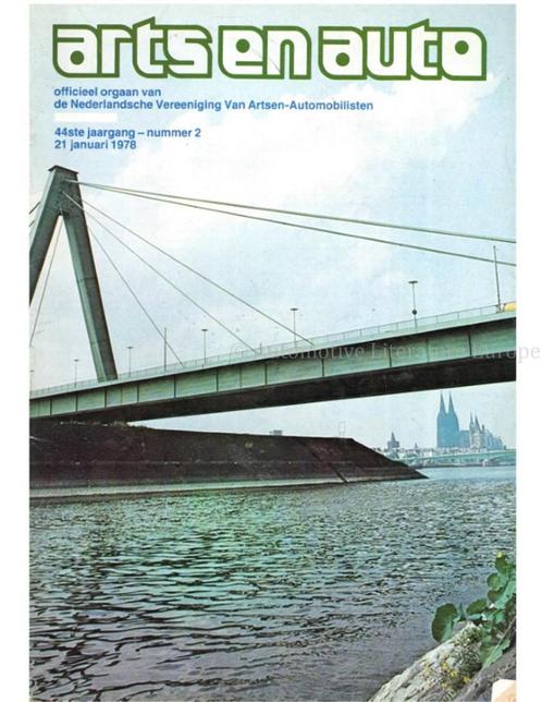 1978 ARTS EN AUTO MAGAZINE 02 NEDERLANDS, Livres, Autos | Brochures & Magazines, Enlèvement ou Envoi
