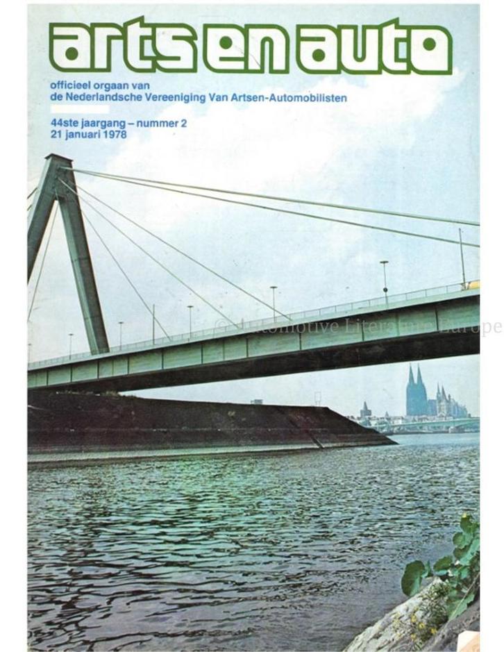 1978 ARTS EN AUTO MAGAZINE 02 NEDERLANDS, Boeken, Auto's | Folders en Tijdschriften, Ophalen of Verzenden