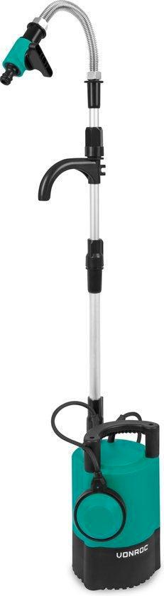 VONROC Regentonpomp 400W - 5200 lt/u – met, Doe-het-zelf en Bouw, Gereedschap | Overige machines, Ophalen of Verzenden