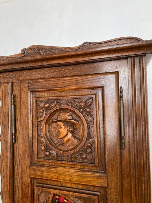 Kast - Eik - Armoire Bretonne France, Antiek en Kunst, Antiek | Overige Antiek