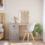 vidaXL Kaptafel met LED-verlichting 90x42x132,5 cm, Verzenden, Nieuw