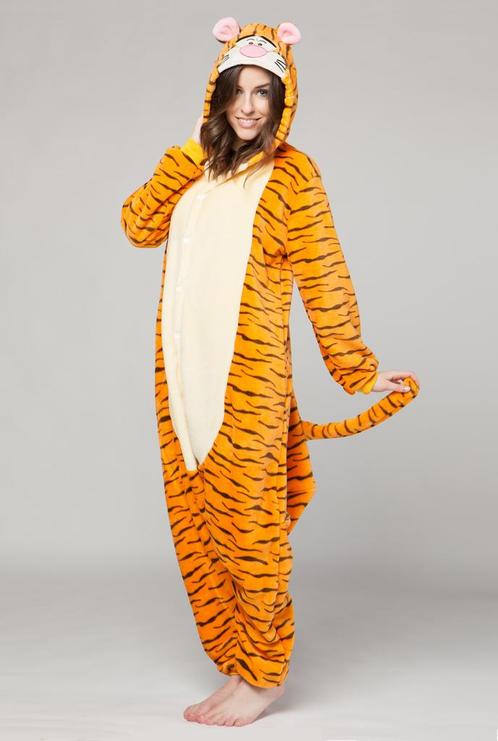 Onesie Tijger Pak Kostuum Oranje S-M Tijgertje Tijgerpakje P, Vêtements | Femmes, Costumes de carnaval & Vêtements de fête, Enlèvement ou Envoi