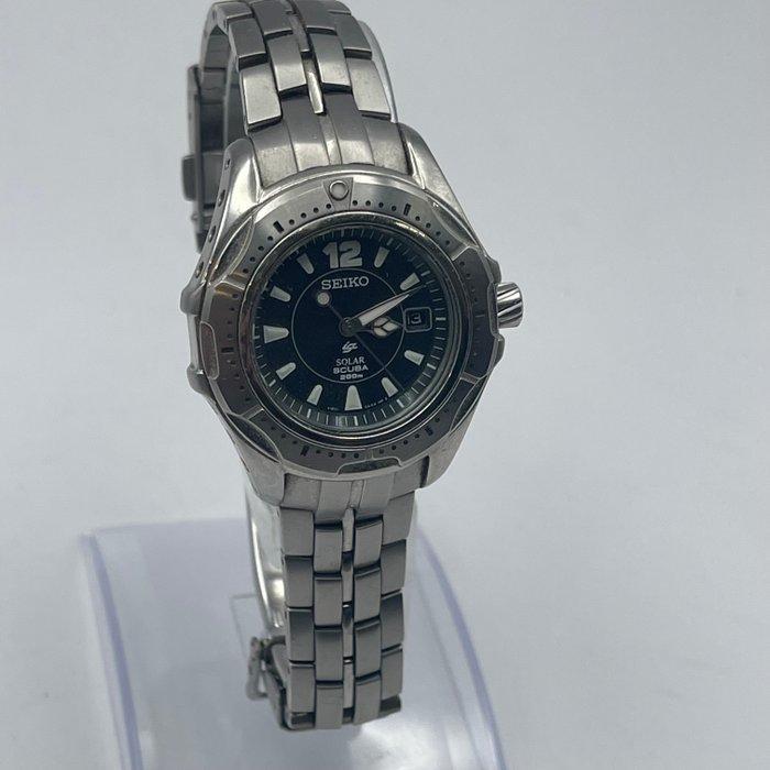 Seiko - Solar Scuba - Sans prix de réserve - V185-0AA0, Bijoux, Sacs & Beauté, Montres | Anciennes | Antiquités
