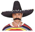 Sombrero Zwart 60cm, Hobby en Vrije tijd, Feestartikelen, Verzenden, Nieuw