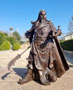 Beeld, Guan Yu - 48 cm - Brons, Antiek en Kunst