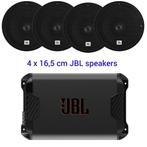 JBL Concert A704 versterker met 4 x 16,5 cm JBL speakers, Auto diversen, Nieuw, Ophalen of Verzenden