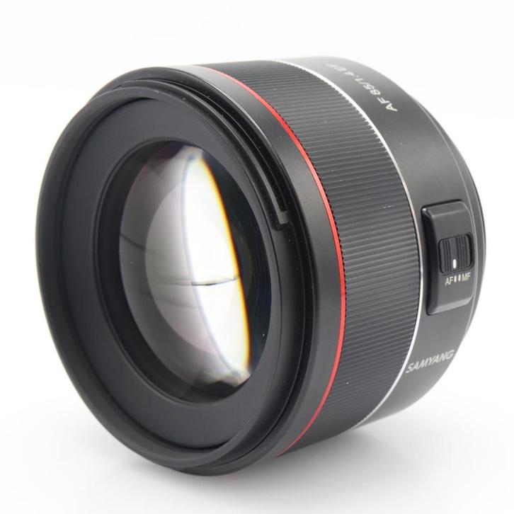 Samyang 85mm F/1.4 AF Canon EF | Tweedehands, Audio, Tv en Foto, Foto | Lenzen en Objectieven, Zo goed als nieuw, Verzenden