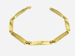 Armband - 18 karaat Geel goud - Made in Italy, Handtassen en Accessoires, Armbanden, Nieuw