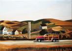 Piero Costa - Road and Houses, South Truro. from Edward