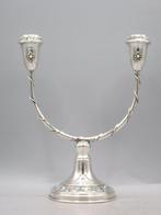 Stanetzky (Jerusalem) - Kaarsenhouder - Zilver - Judaica -, Antiek en Kunst