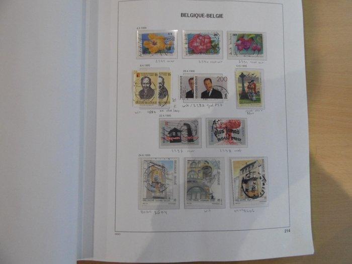 België 1995/2008 - Verzameling in DAVO LX album met veel, Postzegels en Munten, Postzegels | Europa | België