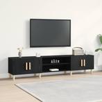 vidaXL TV-kast Zwart eiken 180 x 31.5 x 40 cm Bewerkt hout, Huis en Inrichting, Verzenden, Nieuw