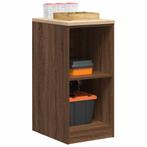 vidaXL Garagekast 40x51x85 cm massief grenenhout bruin, Zakelijke goederen, Verzenden