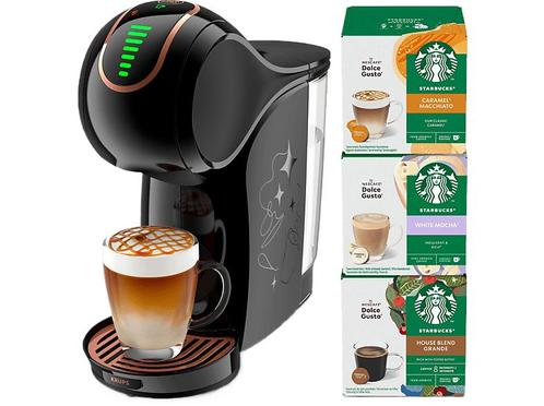 Krups -  Dolce Gusto Genio S Touch Starbucks - Zwart, Elektronische apparatuur, Koffiezetapparaten, Koffiepads en cups, Nieuw