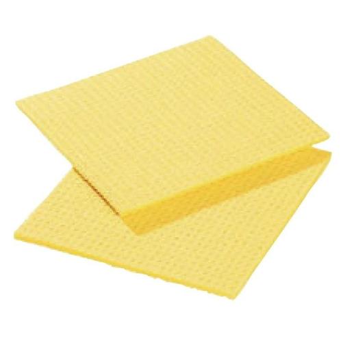Sponsdoekje geel | 10 stuks | Cellulose /Polyester  |, Zakelijke goederen, Horeca | Keukenapparatuur, Nieuw in verpakking, Verzenden