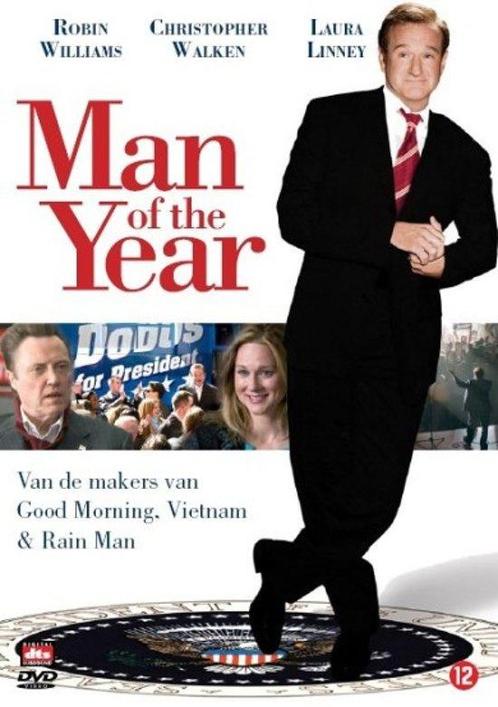 Man of the Year (dvd nieuw), Cd's en Dvd's, Dvd's | Actie, Ophalen of Verzenden