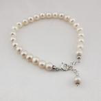 Parel - Zilver - Armband - Italiaans ambacht