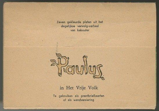 Jean Dulieu - Paulus de Boskabouter - 1 complete kaartenset, Boeken, Stripverhalen