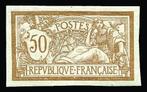 Frankrijk 1900 - Merson, 50c. grijsbruin, niet gekarteld -, Postzegels en Munten, Gestempeld