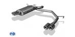 FOX BMW E39 520i/ 523i/ 525i/ 528i - Saloon achterdemper uit, Verzenden, Nieuw