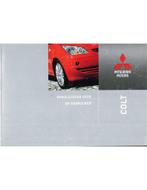 2007 MITSUBISHI COLT INSTRUCTIEBOEKJE NEDERLANDS, Auto diversen, Handleidingen en Instructieboekjes
