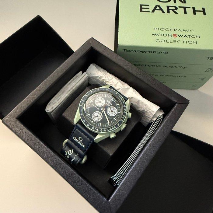 Swatch - Mission on Earth - Sans prix de réserve - S033G100, Handtassen en Accessoires, Horloges | Heren