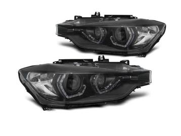 Angel Eyes LED DRL koplampen Black geschikt voor BMW F30-F31
