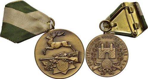 Bronze 1433 Hessen-eschwege, Stadt, Postzegels en Munten, Penningen en Medailles, Verzenden