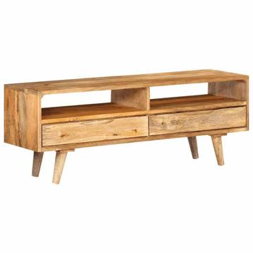 vidaXL Tv-meubel 110x30x41 cm massief mangohout, Verzenden