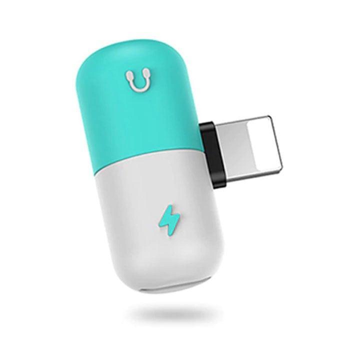 iPhone Lightning Oplader + Headphone Audio Splitter Adapter, Telecommunicatie, Mobiele telefoons | Toebehoren en Onderdelen, Nieuw