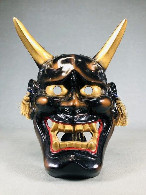 Mask - Poterie, Un masque puissant de Hannya  (Sans Prix, Antiquités & Art, Antiquités | Autres Antiquités