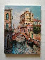 Antonio Russo (XX) - Canale veneziano, Antiek en Kunst