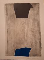 Giuseppe Santomaso (1907-1990) - Composition en Bleu et Noir, Antiek en Kunst