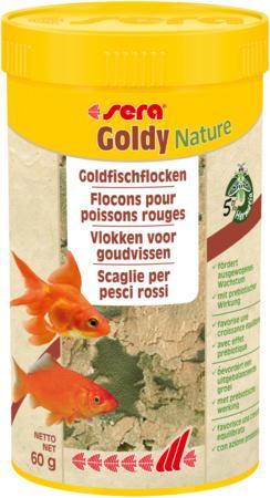 Sera Goldy Nature 100 ml (Goudvis voer, Aquariumvis voeding)