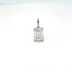 Zonder minimumprijs - Hanger - 14 karaat Witgoud - 1.09ct.